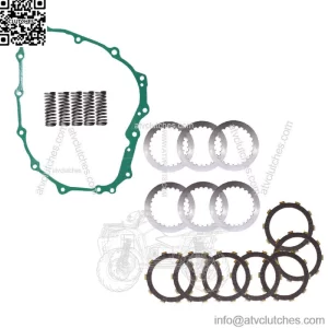 For 99-08 Honda TRX400EX Heavy Duty Clutch Kit Discs Disks Springs Gasket ATV