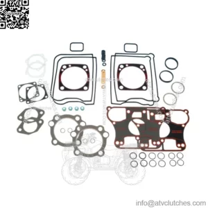 Genuine James Gasket Top End Rubber Gasket Seal Kit 84-91 Harley Evo Big Twin (For: Harley-Davidson)