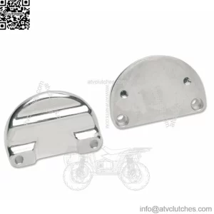 Drag Specialties Chrome 21" Fender Lift Adapter Spacers Harley Touring Bagger (For: Harley-Davidson)