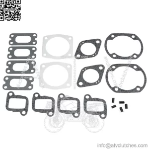 Top End Gasket Kit for Ski-Doo 1984-1986 Safari 447, 1987-1991 Nordik 50