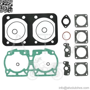 Top end gasket set For Ski-Doo FORMULA MX Z LC/2 583 CC 1997-1998 (For: More than one vehicle)