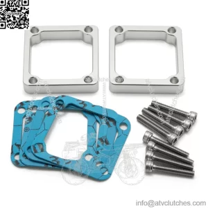 3/8" & 1/2" Intake Reed Manifold Spacer Gaskets Hardware for Yamaha Banshee YFZ350 1987-2006