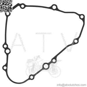 Left Crankcase Cover Gasket for Honda CRF450RWE CRF450X 2019-2025