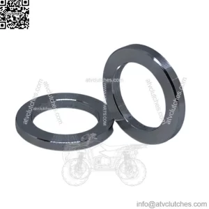 25MM ID x 1/8" Long Aluminum Harley Motorcycle Wheel Axle Spacer - Pair