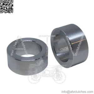 25mm ID x 1/2" Long Aluminum Harley Motorcycle Wheel Axle Spacers- pair