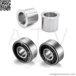3/4" Sealed Wheel Bearing + Reducers 1" to 3/4" Axle Spacers For Harley Big Twin