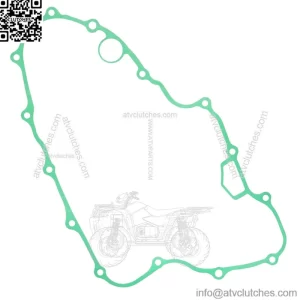 Clutch Crankcase Cover Gasket for Honda TRX450ER 2006 2007 2008 2009 2012-2014 (For: Honda)