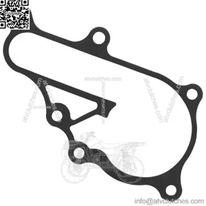 Water Pump Housing Cover Gasket for Yamaha Raptor 700 700R YFM700 R 2006-2020 (For: Yamaha Raptor 700)