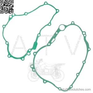 Stator & Clutch Cover Gasket For Yamaha 3D7-15451-00-00 3D7-15462-00-00