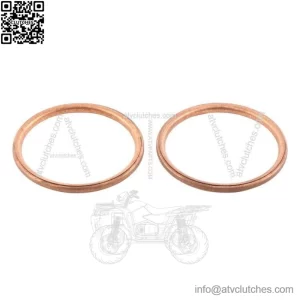 Kawasaki Z650 2017-2019 ER650 Exhaust Gasket Kit Complete Seal Replacement Set