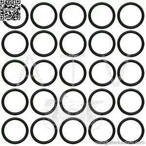 R26375 25 Hydraulic O-Rings Fits John Deere 9560STS 9570STS 9600 9610 9650