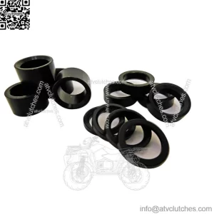 Assorted 5/8" Aluminum Wheel, Spindle Spacer Kit Set (12 pcs) Go Kart Cart Parts