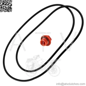 Clutch Cover Seal w/ Drain Plug For Polaris Sportsman XP 1000 2017-2019 (For: Polaris)
