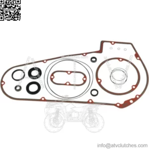 Genuine James Primary Cover Gasket Seal O-Ring Kit Harley 65-86 Big Twin FL FXS (For: Harley-Davidson)
