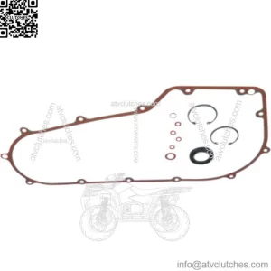 James Twin Cam Primary Gasket Seal O-Ring Complete Kit Harley 06-17 Softail Dyna (For: Harley-Davidson)