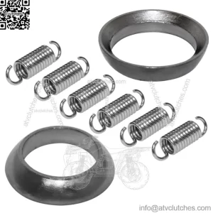 Exhaust Gaskets & Springs Kit for Arctic Cat Z370 Z440 ZL440 ZL550 ZL580 ZR700 (For: Arctic Cat)