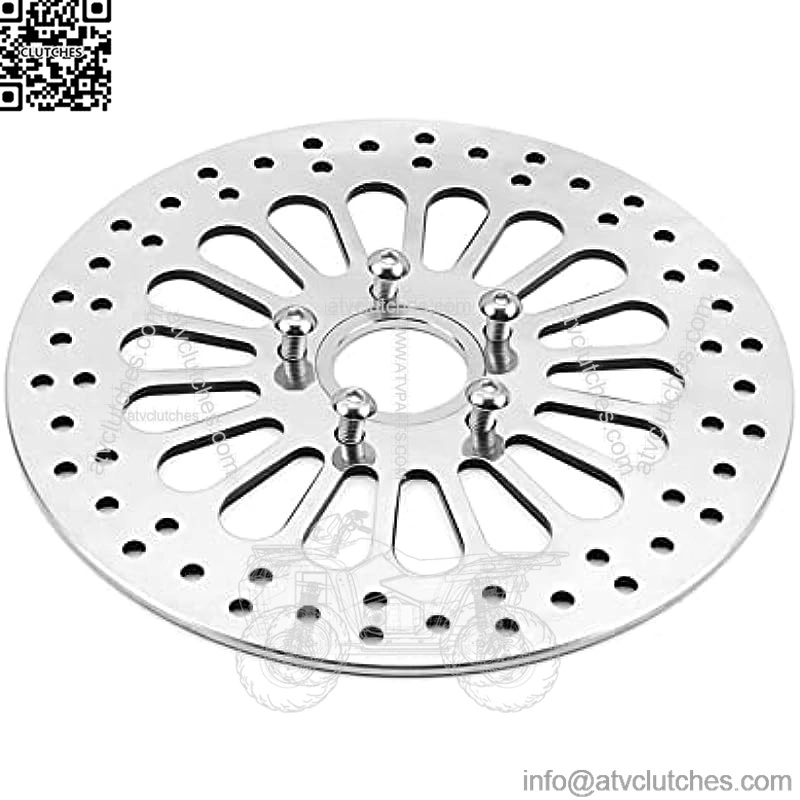 Motorcycle Front Brake Rotor 11.5inch Stainless Steel And 5MM Thickness Great Performance Superior Heat Dissipation Brake part For Harley Davidson Touring Models fits 2008 Above (Front) - Image 2