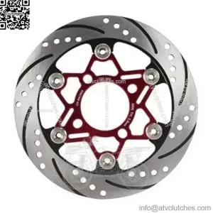 Front Disc Brake Trimmed Double Layer Stainless Steel Rivet HONDA WAVE 110i / WAVE 125i / MSX-125/SF CR RACING