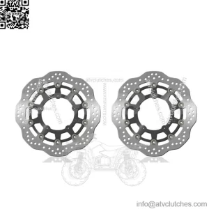 Pair Front Brake Discs Honda x-Adv 750 ABS 2017 2018 2019 2020 2021