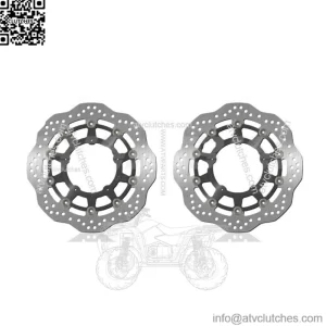 Pair Front Brake Discs Honda x-Adv 750 ABS 2017 2018 2019 2020 2021