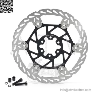 220mm Oversize Rear Brake Disc & Bracket Kit for Sur-ron Light Bee X / Segway