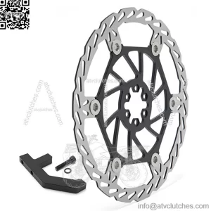 220mm Oversize Front Brake Disc & Bracket for Sur-ron Light Bee X / Segway with DNM Shock Absober
