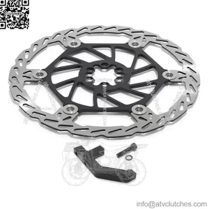 250mm Oversize Front Brake Disc & Bracket for Sur-ron Light Bee X / Segway with DNM Shock Absober