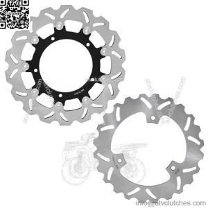Custom Motorcycle Front Rear Brake Disc for Yamaha MT-03 2016-up / YZF R25 2014-up / YZF R3 2015-up