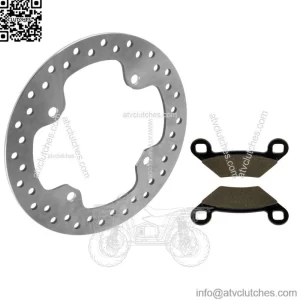 Front/ Rear Brake Disc w/Pad Polaris Sportsman 1000 XP Touring High Lifter 15-22 (For: Polaris)