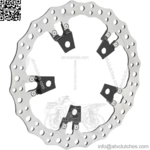 Arlen Ness Front Left Side Rotor Wave 14" Big Brake Kit Disc Harley Touring 14+ (For: Harley-Davidson)