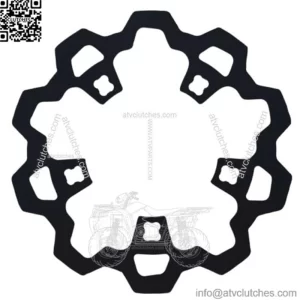 Lyndall Racing Black 11.8 Prodigy Enforcer Front Rotor 2014+ Harley Touring (For: Harley-Davidson)