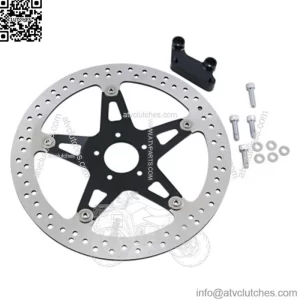 Arlen Ness Right Side 14" Big Brake Floating Rotor Kit 08-13 Harley FLT Touring (For: Harley-Davidson)