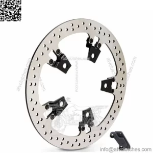 Arlen Ness Left Side 14" Big Brake Floating Rotor Kit 14-17 Harley FLT Touring (For: Harley-Davidson)