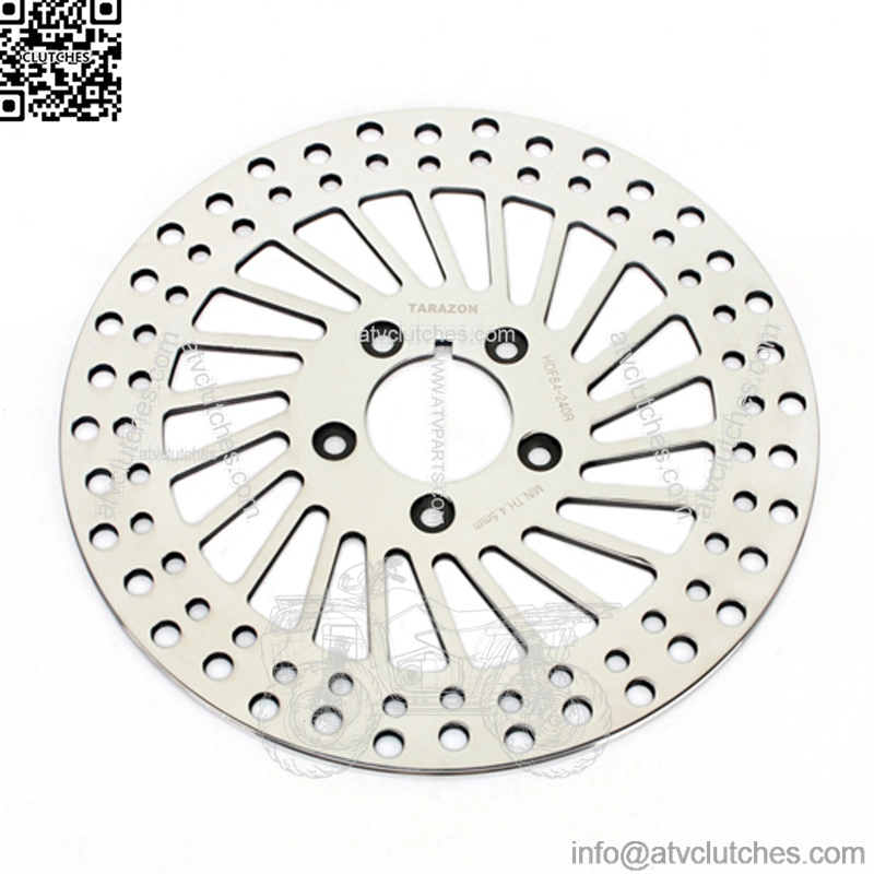 Mirror Finish Motorcycle Brake Disc