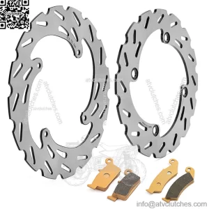 MX Brake Disc Set and Brake Pad For HONDA CR R- CR E