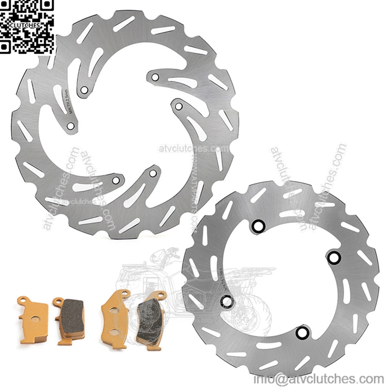 Dirt Bike Stainless Steel Brake Disc Set and Brake Pad for HONDA Dirt Bike