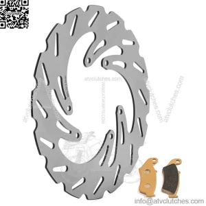 260mm Stainless Steel Front Brake Disc Rotor And Brake Pad For HONDA CRF R HONDA CRF R 250CC 2015-UP / 450CC 2015 - UP