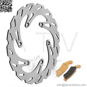 250mm Stainless Steel Front Brake Disc Rotor And Brake Pad For SUZUKI RM 125 T/V/W 1996-1998