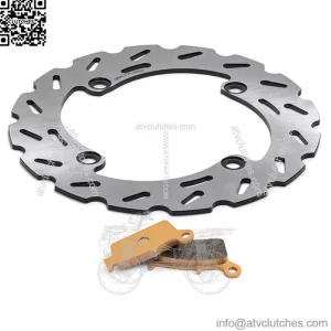 220mm Stainless Steel Rear Brake Disc Rotor And Brake Pad For HONDA CR R- CR E Series
