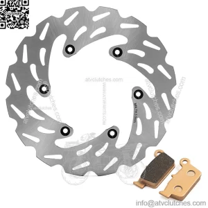 240mm Stainless Steel Rear Brake Disc Rotor And Brake Pad For FANTIC XX 125 250/ XXF 250 450 2022-and Up