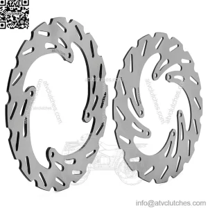 260*240mm Stainless Steel Brake Disc Rotor Set for HONDA CRF R / RX Dirt Bike