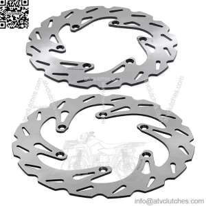 250*240mm Stainless Steel Brake Disc Rotor Set for SUZUKI RM 125/250 SUZUKI DRZ SM 400