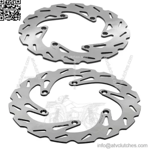 250*240mm Stainless Steel Brake Disc Rotor Set for SUZUKI RM 125 2006-2010/ SUZUKI RM 250 2006-2010