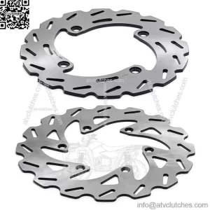 290*240mm Stainless Steel Brake Disc Rotor Set for Suzuki DR650 SET-Y,SEK1-SEK9,SKL0/1 SP46B H1690 Front 96-UP