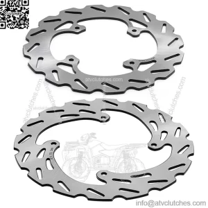 240*240mm Stainless Steel Brake Disc Rotor Set for HONDA XR R (RE01/EBE) 650CC Model 2000-2008 / SUPERMOTARD 650CC Model 2000-2008