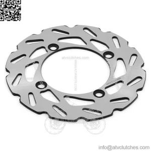 Front Rear Brake Disc for Yamaha Viking VI 15-21 / Viking 700 14-22 / Wolverine 700 / Wolverine R-Spec 16-18 / Wolverine 850 18-22