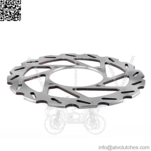Front Rear Brake Disc for Polaris Side X Side Models 700 Ranger 6x6 EFI 2006-2009