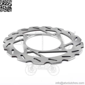 Front Rear Brake Disc for Yamaha YFM700 FGPDU Ducks Unlimited Edition/YFM700 Grizzly Auto 4x4 (Power steering) EPS 2007-2009