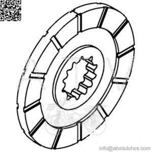 Brake Disc Fits International B414 704422R93 Fits Case IH 275