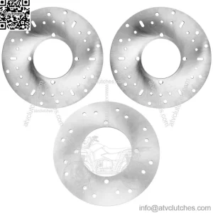 Front Rear Brake Disc Rotor for Polaris Sportsman 800 2005 2006 2007 (For: Polaris Sportsman 800)